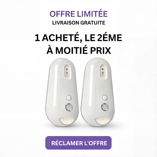 Désinfecteur de toilettes UV autonettoyant avec veilleuse